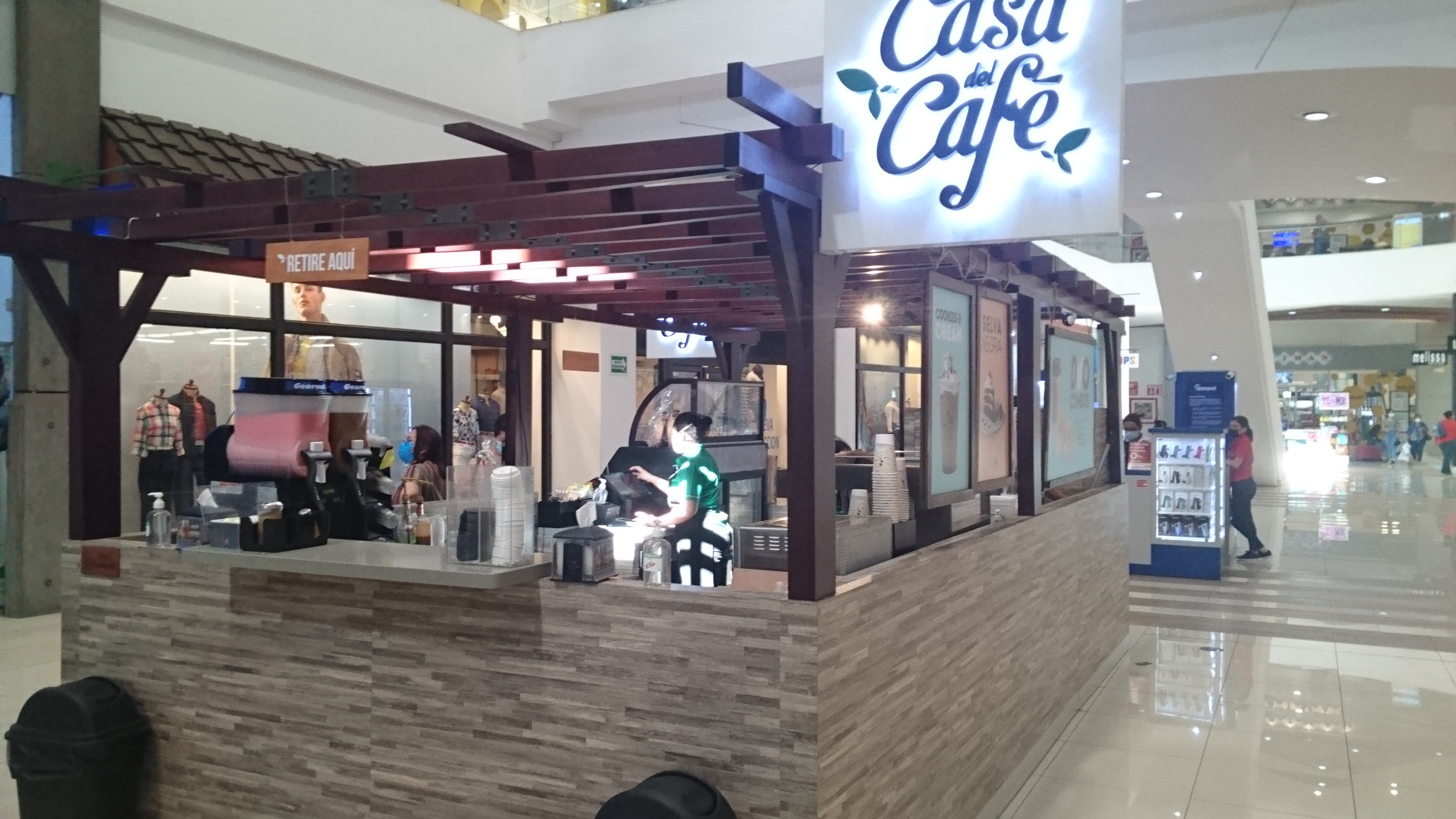 CASA DEL CAFE GALERIAS KIOSKO